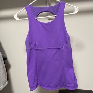 Purple Lululemon tank top